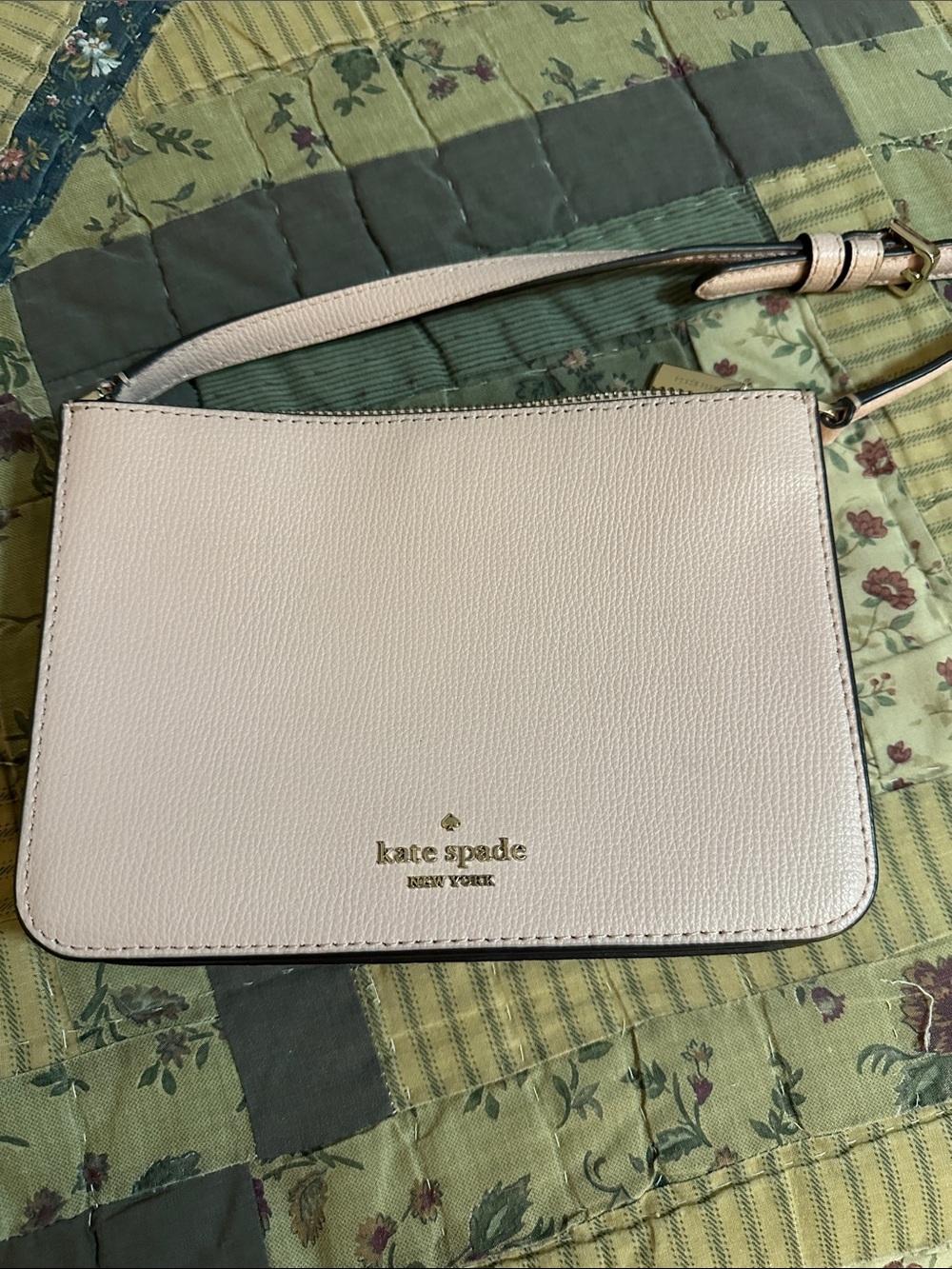 Kate Spade Darcy Pink Crossbody Bag with Gold Hardware